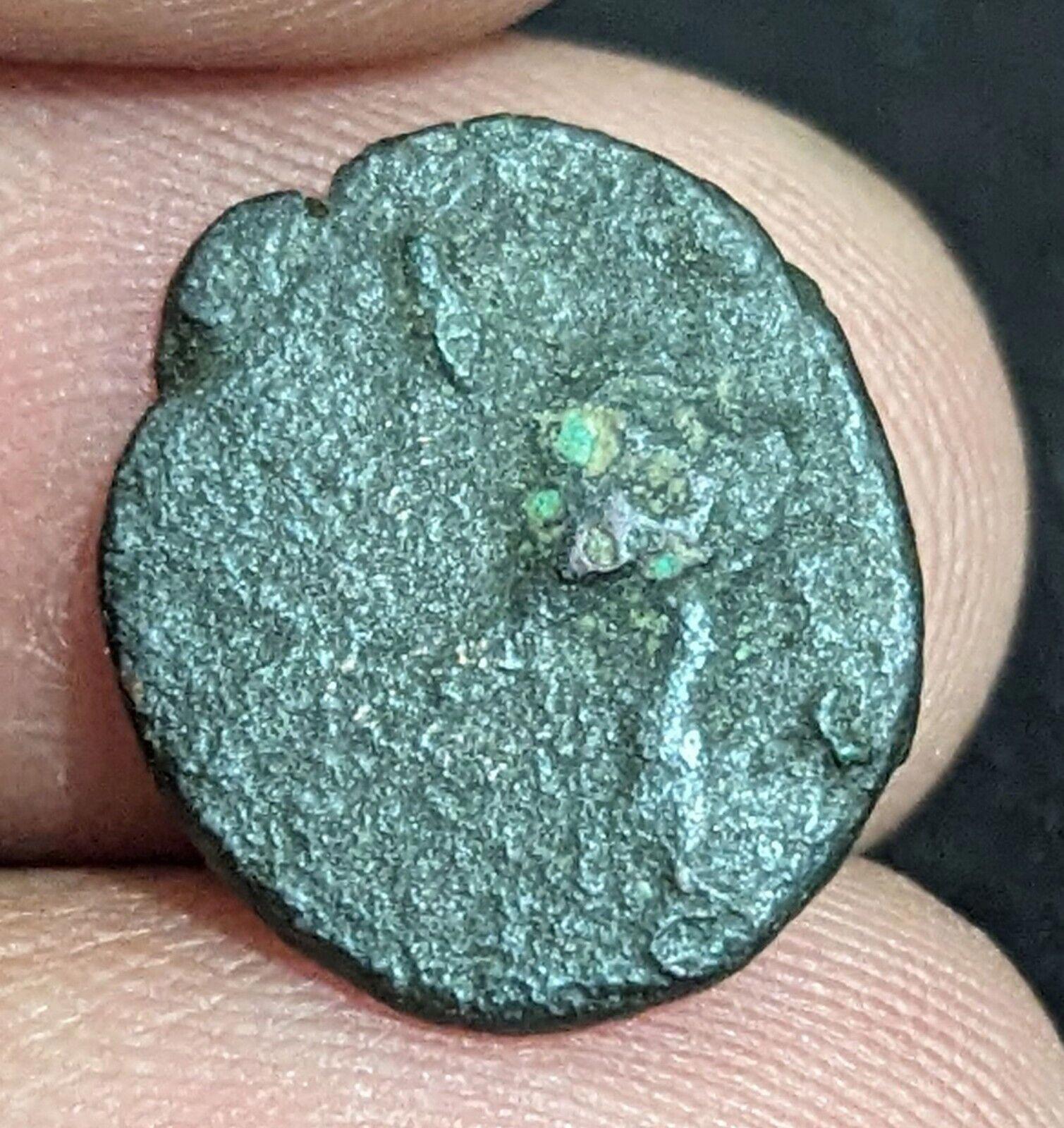 Ancient Taxila city state (Pushkalavati). 185-160 B.C. Æ unit. Rare