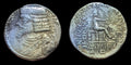 ROYAUME PARTHES, PHRAATE IV, ENVIRON 38-2 AV. J.-C. Tétradrachme en argent, atelier de Séleucie