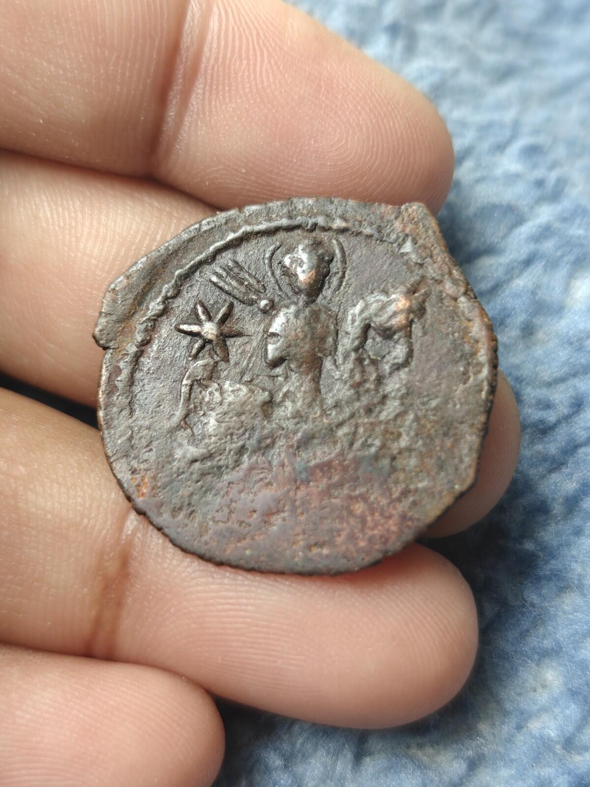 Seljuq Seljuk Of Rum Kaykhusraw I 2nd Reign, 1205-1211, Horseman AE Fals#