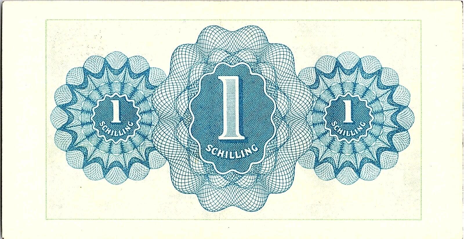 Austria 1 Schilling 1944 Better Grade