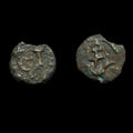 Judaea, Herod I the Great; 40-4 BCE, Prutah Hendin-6219. Jerusalem Coin#