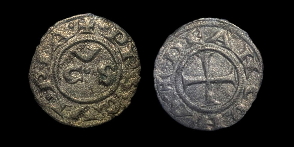 ITALIE - LES MARCHES - ANCONE - Anonyme Denier nd Monnaie d'Ancône