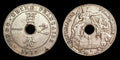 1937 French Indochina Cent Wow Grade