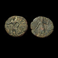 Ancient India Kushan Empire - Drachm ND AD 120-150 - Kanishka I Rare MAO#