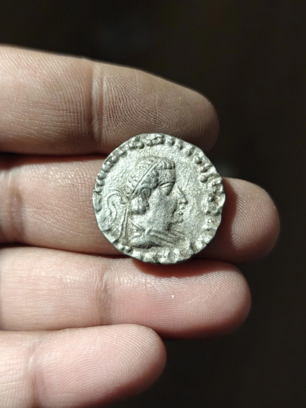 BACTRIANE, Royaume indo-grec. Hermaios Soter. Vers 105-90 av. J.-C. Tétradrachme en argent#