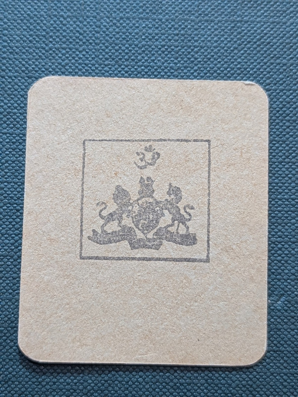 India Dinapur State Two Anna Cash Coupon During WWII