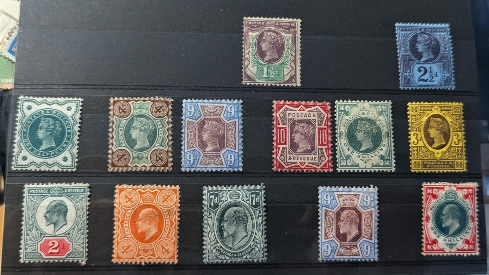 MOMEN: GREAT BRITAIN SC #111-138,144-145 KE MINT OG Wow Grade