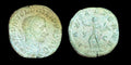 Empire romain Sesterce de bronze de Sévère Alexandre 222-235 après J.-C. Superbe état, 23,5 g