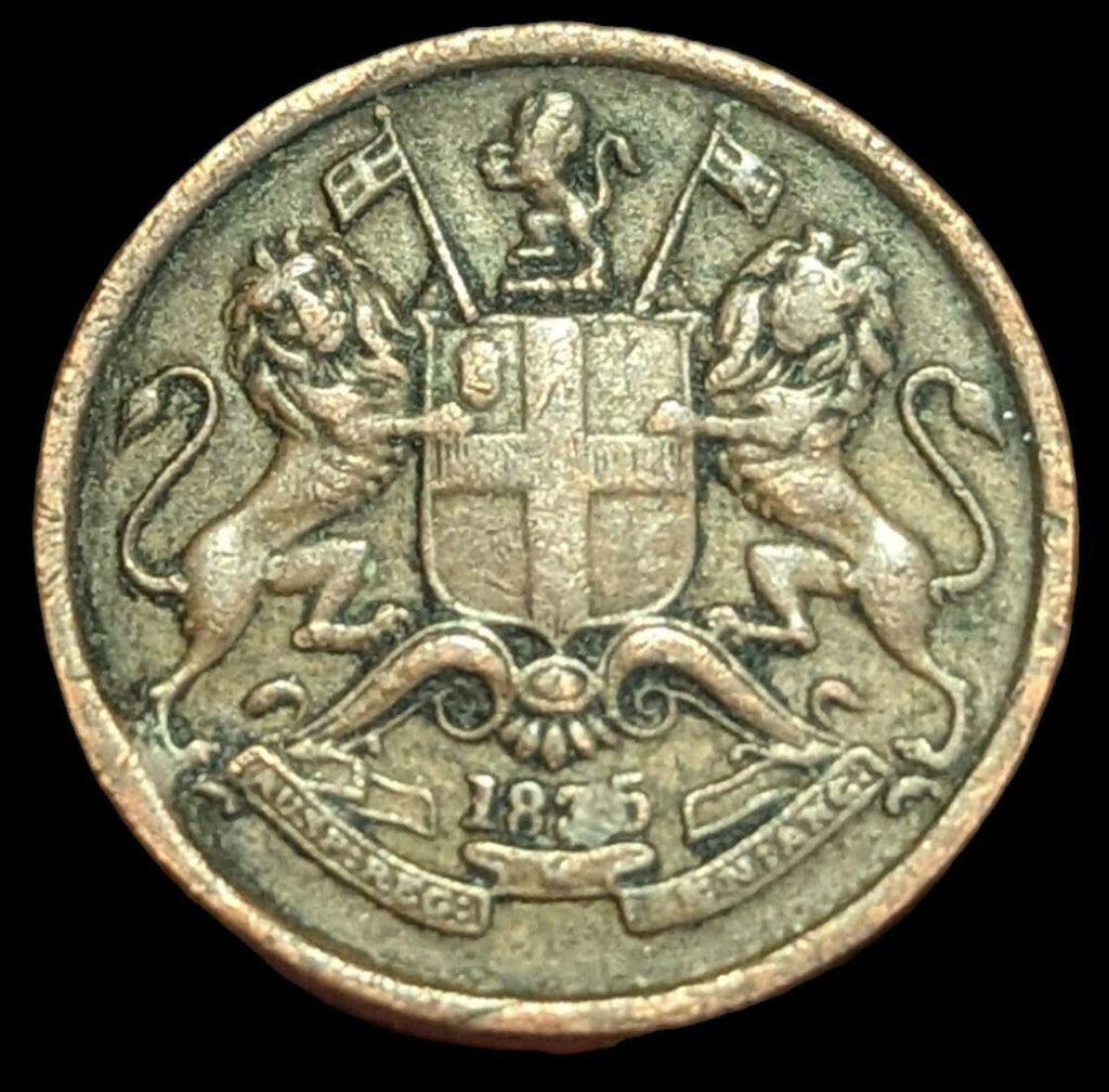 India British Colony 1/12 Anna (1 Pie) East India Company 1835, KM#445