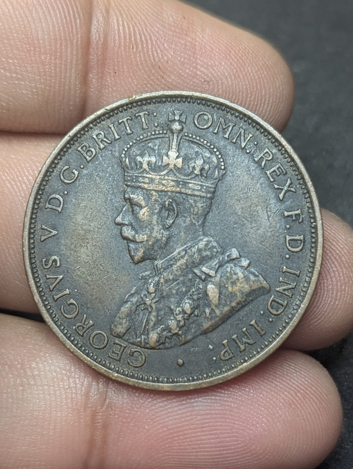 1931 年泽西岛 1/12 先令 - 青铜 - 乔治五世国王