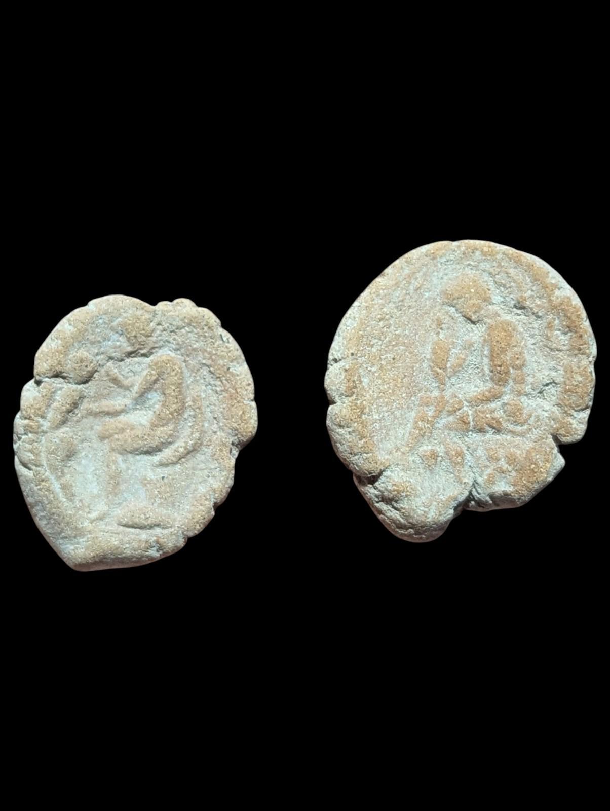 Random 1 Ancient Greek / Roman Circa 1st-3rd centuries AD. Terracotta token"*