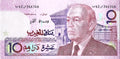 MOROCCO 10 DIRHAMS 1987 VF CONDITION.