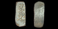 ⭐INDIA⭐. Ancient GANDHARA JANAPADA Authentic OLD 600 B.C Debased Coin Bent Bar.