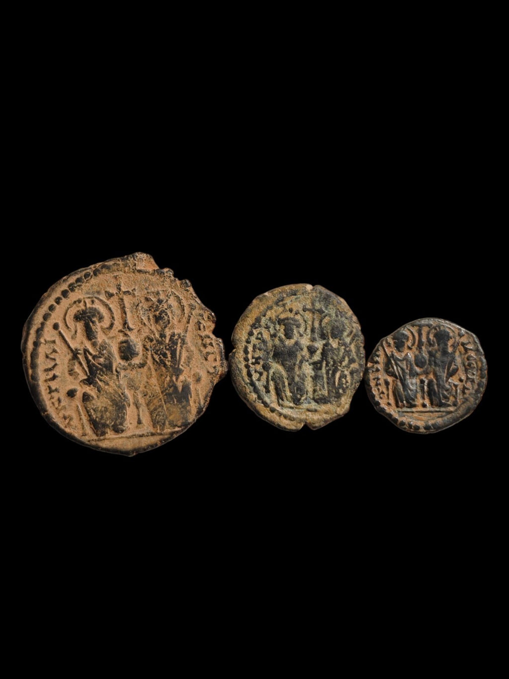 Roman Byzantine | Justin II & Sofia | Theoupolis | 572-573 | RARE