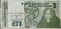 爱尔兰纸币 - 1镑 - 1985年 - 康诺特女王梅德布