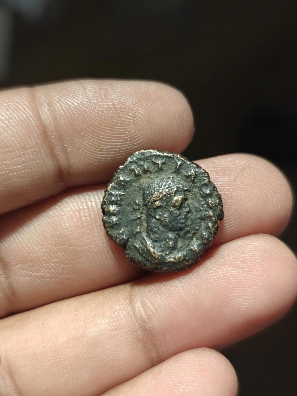DIOCLETIAN 288AD Alexandria Egypt Potin Tetradrachm Ancient Roman Coin