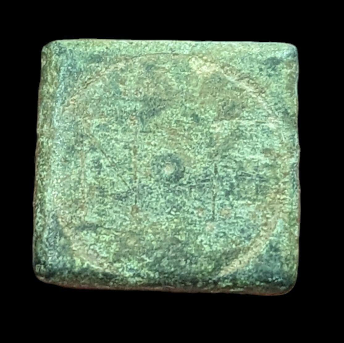Ancient Byzantine Bronze Weight (Circa 5th-6th century) Extremely rare 12.5 Gram