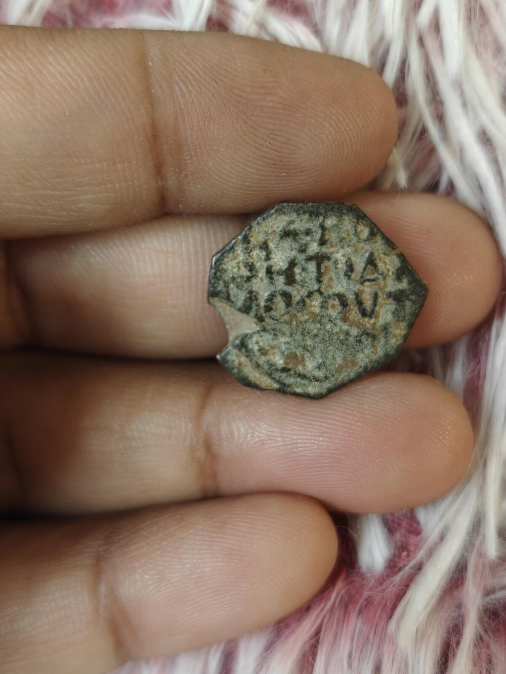 Follis en bronze croisé Tancrède Croix de Saint-Pierre KM BA Monnaie médiévale Europe
