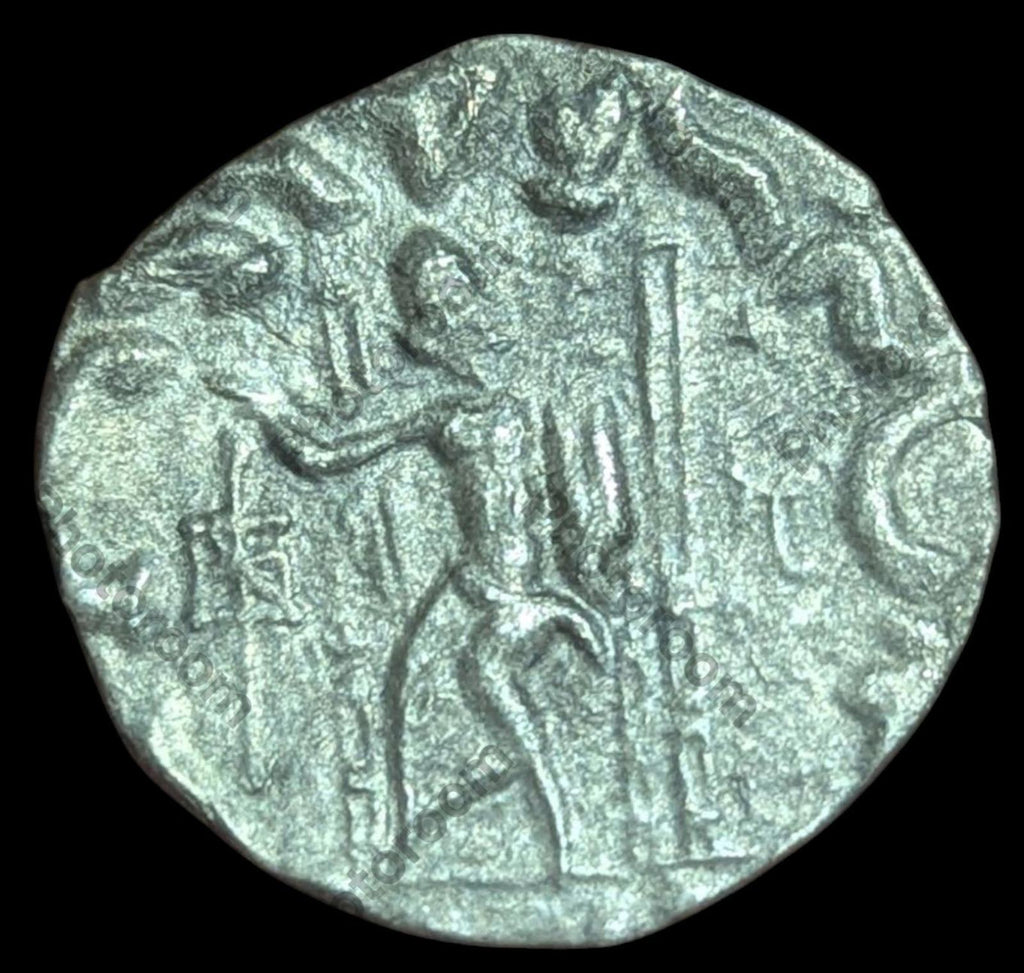 BACTRIANE, Royaume indo-grec. Hermaios Soter. Circa 105-90 av. J.-C. Tétradrachme en AR