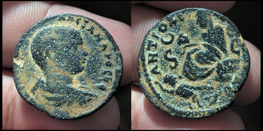 Edessa, Mesopotamia. BMC 58. Elagabalus, AE 24.