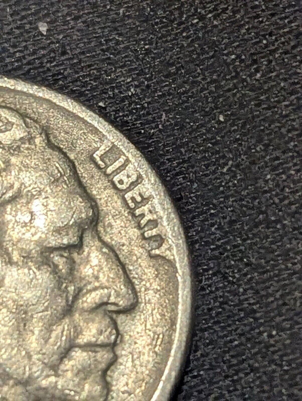 Rare 1928 Buffalo Nickel has Multiple Errors**  on the Rim, No Mint Mark