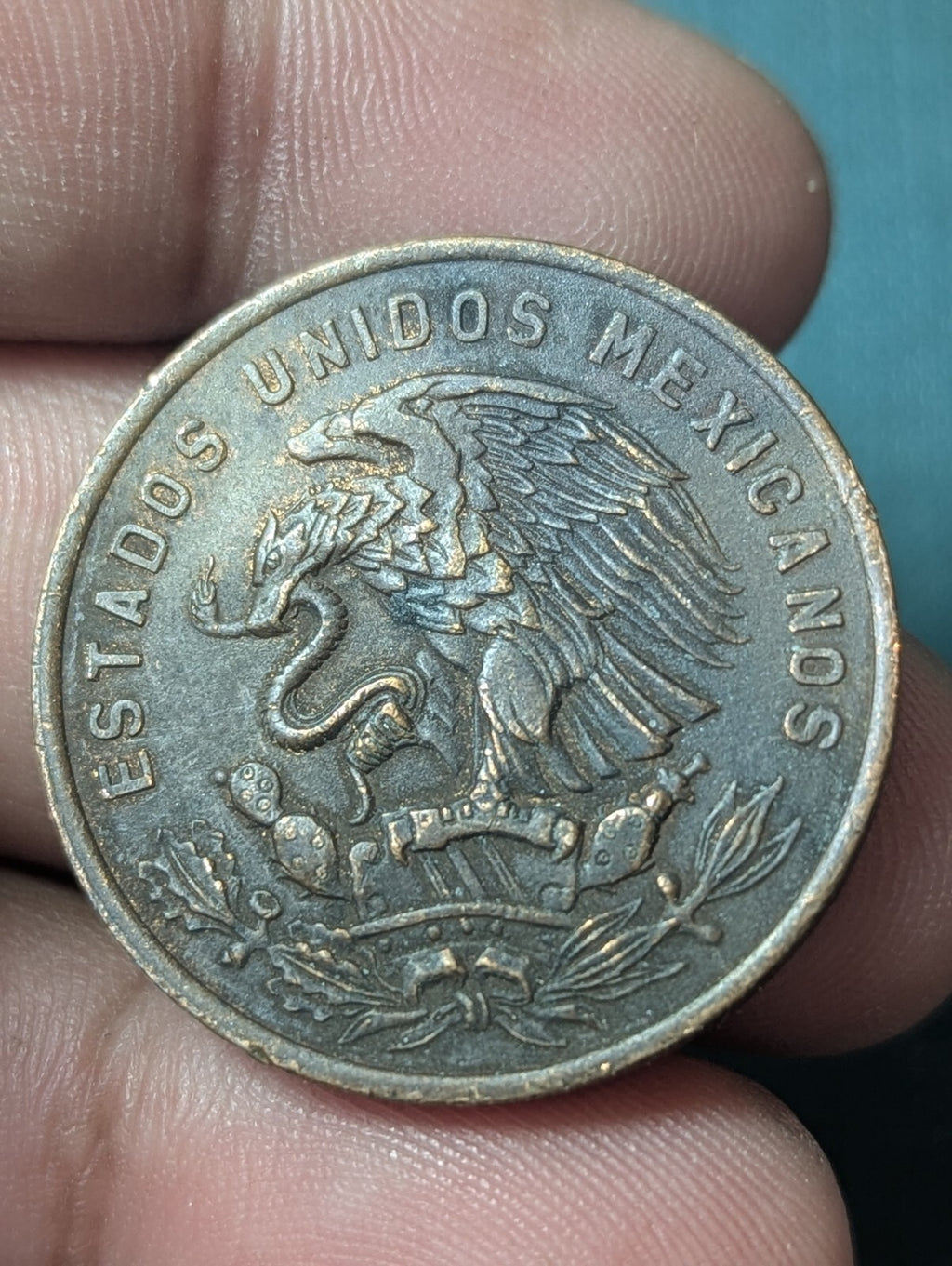 1966 ~ MEXICAN 20 CENTAVOS