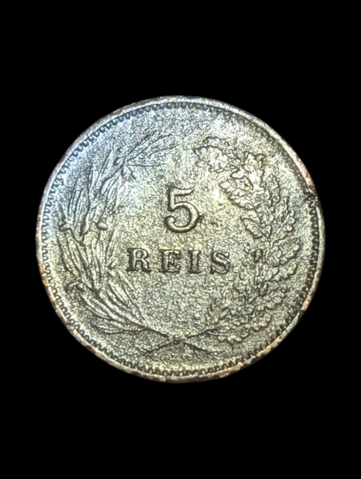 Portugal, 5 Reis, 1905, CARLOS I, KM# 530, Pièce en bronze 🇵🇹