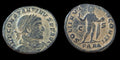Constantine I Follis Lovely PARL Arle C-S Sol Roman Coin Arles Mint