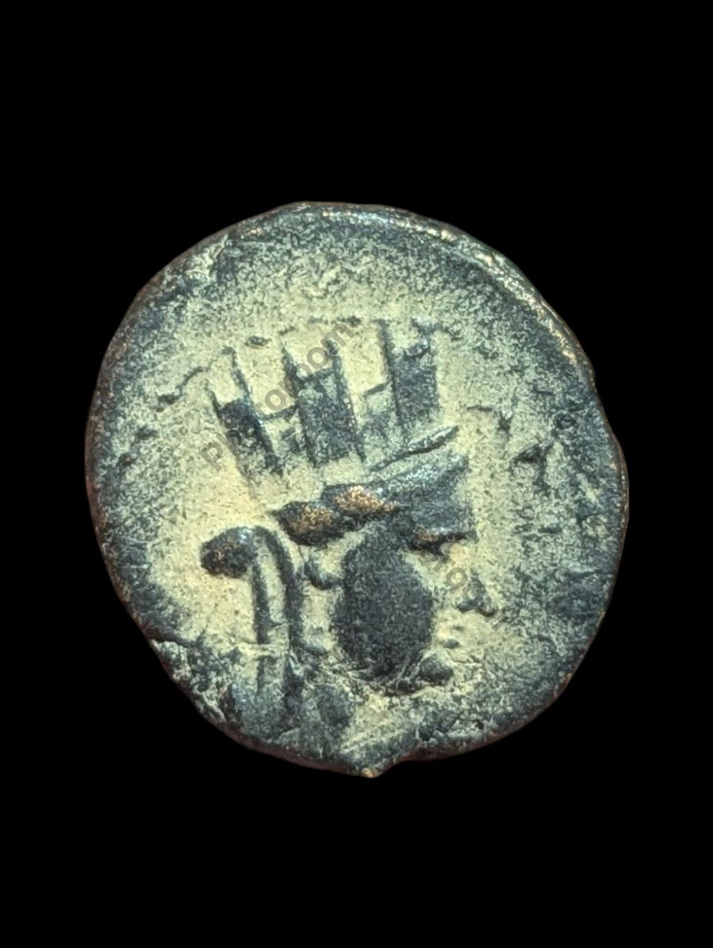 Antioch, Roman Civic Coinage, 59 - 60 A.D., Reign of Nero Tyche & Burning Alter