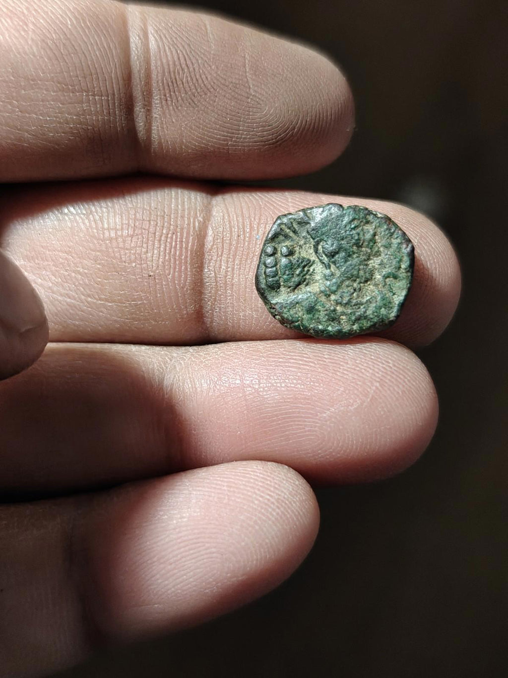 KUSHANO SASANIAN. AE UNIT. HORMIZD I KUSHANSHAH, 265-295 AD. FIRE ALTAR REVERSE#
