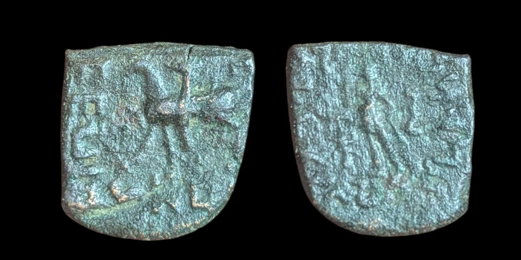 INDO-SKYTHIANS, Northern Satraps. Mujatria, circa 1-20 AD. AE