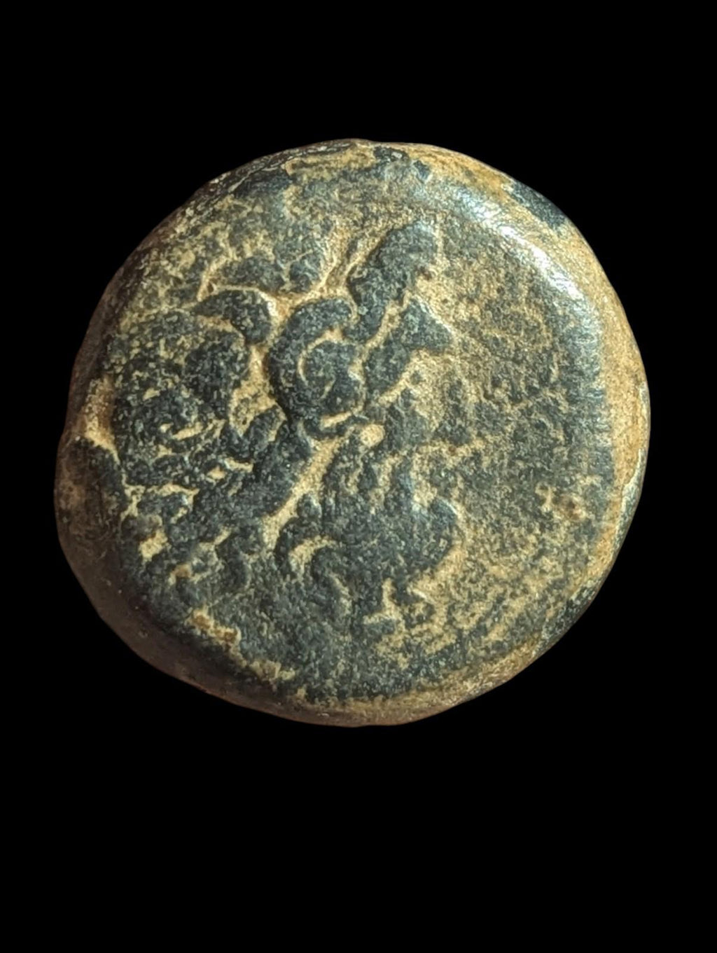 EGYPT. PTOLEMY VI, PHILOMETOR (180-145 B.C). BRONZE COIN Cyprus Mint Scarce Obol