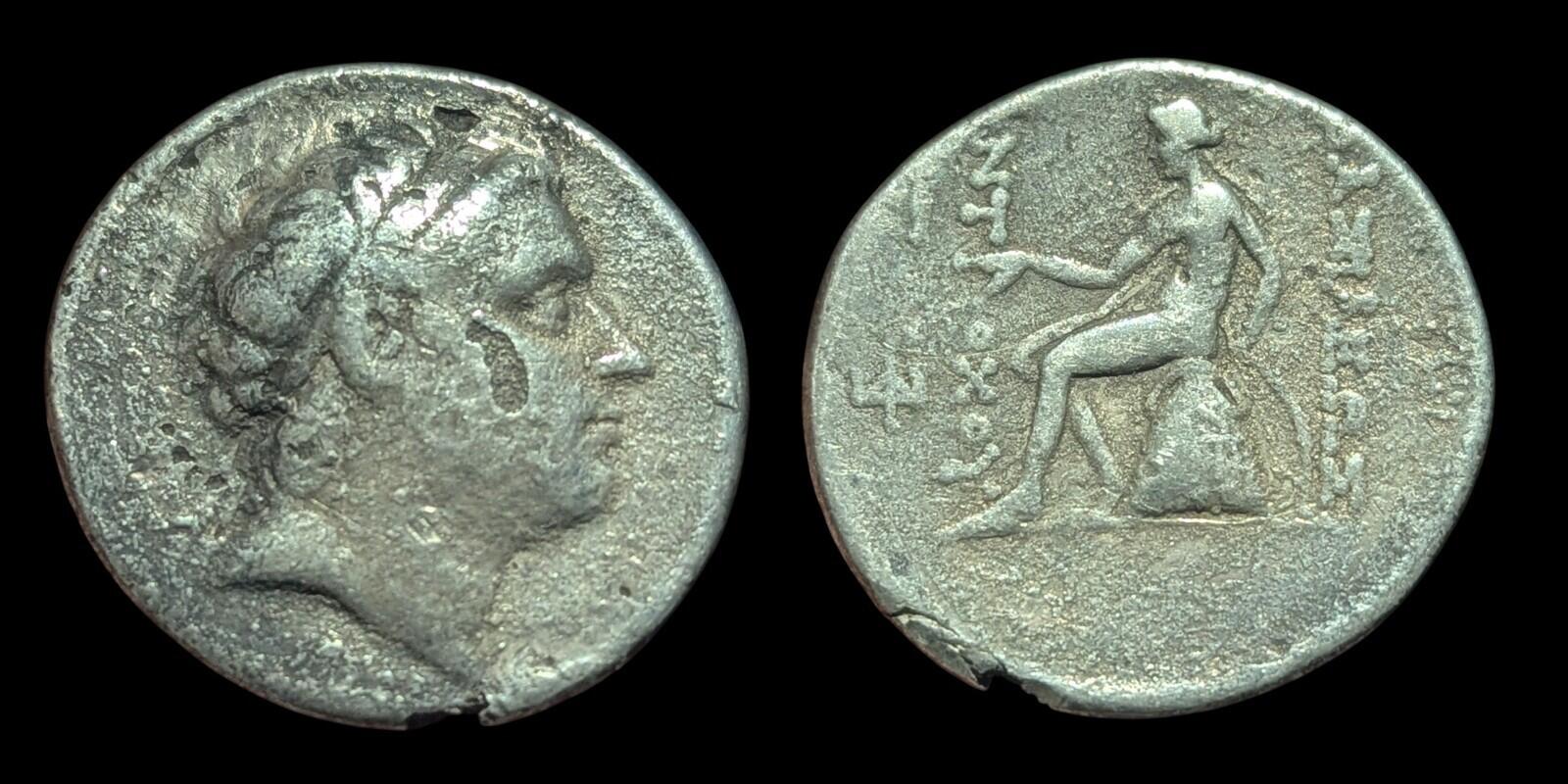 Ancient GREEK SELEUKID KINGS Antiochos, son of Seleukos IV 175 BC. Tetradrachm