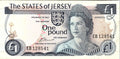 🇯🇪 Jersey £ 1 Pound 1976 BANKNOTE **Better Grade