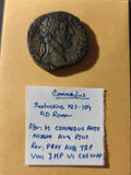COMMODUS 183AD Sestertius Big Ancient Roman Coin Felicitas Good luck Cult