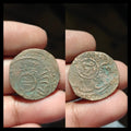 Timouride FALUS Pièce Cuivre Circulé Monnaie de Balkh Afghanistan Historique
