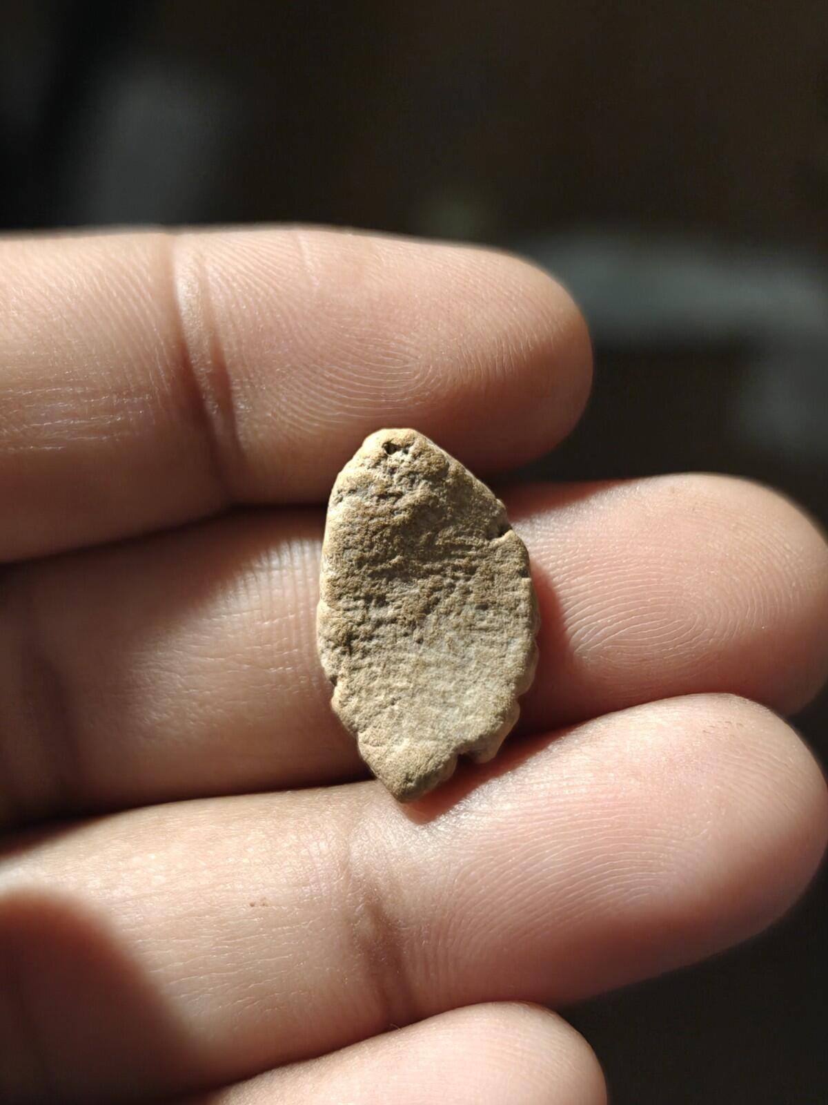 Ancient Greek Roman Circa 1st-3rd centuries AD. Terracotta Clay Bullae Tessera