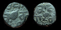 India Punjab Sikh Empire Real Copper paisa  Flower Variety Rare