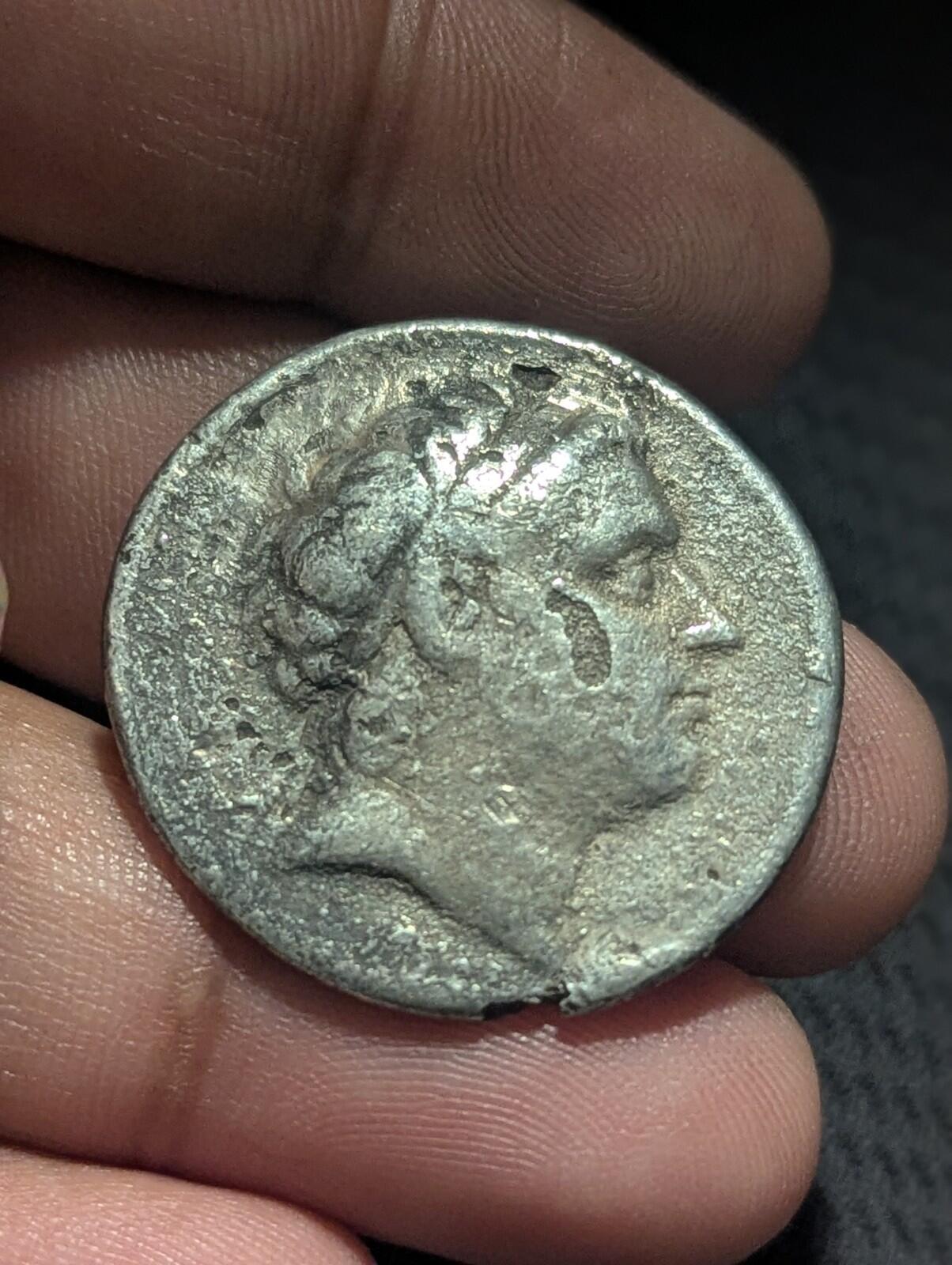 Ancient GREEK SELEUKID KINGS Antiochos, son of Seleukos IV 175 BC. Tetradrachm
