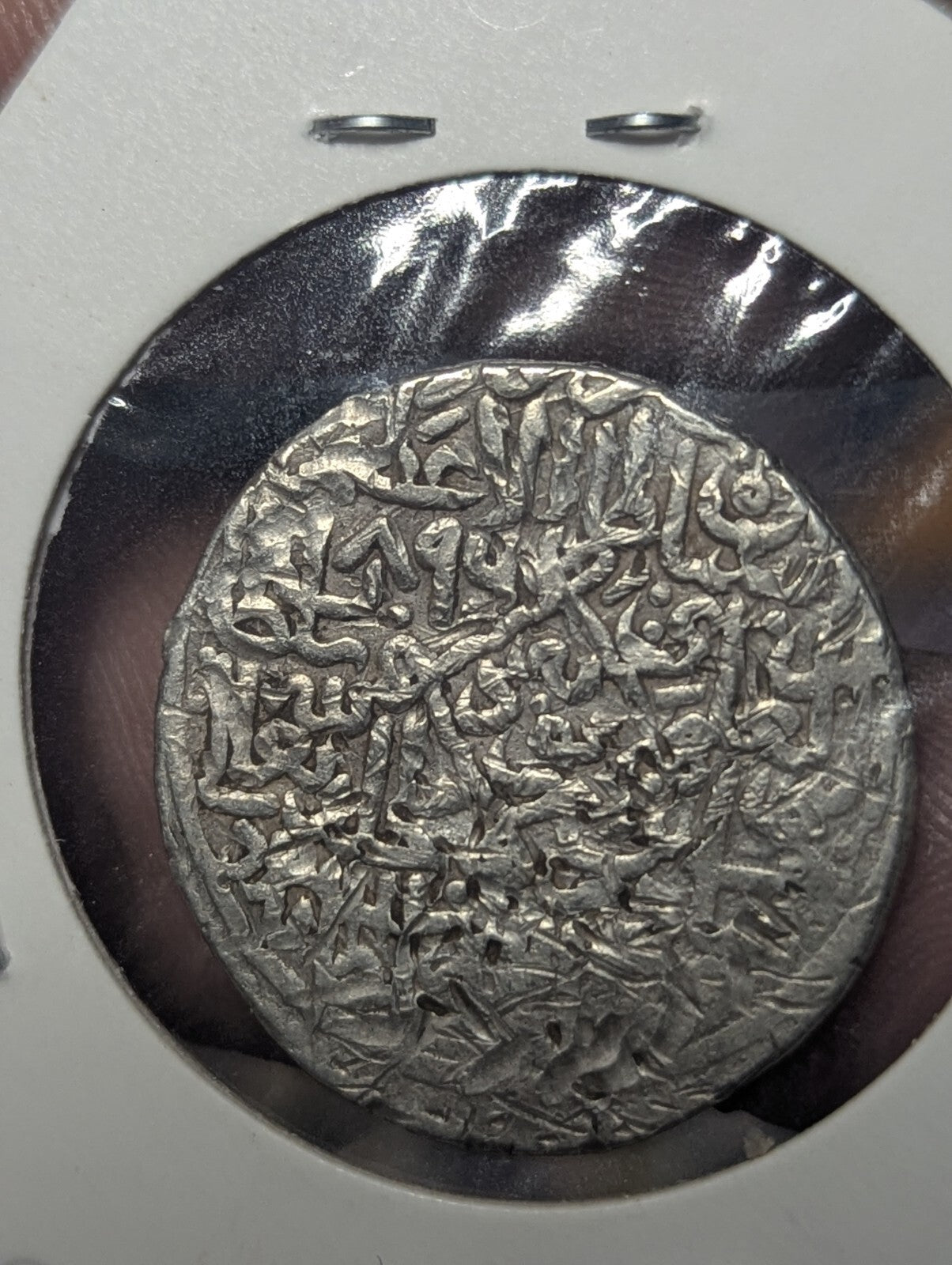 ISLAMIC, TIMURID. SILVER TANKA. SULTAN HUSAYN, 1469-1506 AD. HERAT MINT.