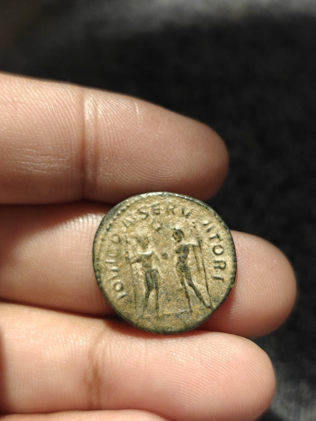 GALLIEN Authentique Ancienne Monnaie Romaine Véritable de 260 ap. J.-C. avec LA DÉESSE DE L'ORIENT