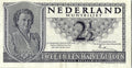 Netherlands, 2 1/2 Gulden 1949 Better Grade