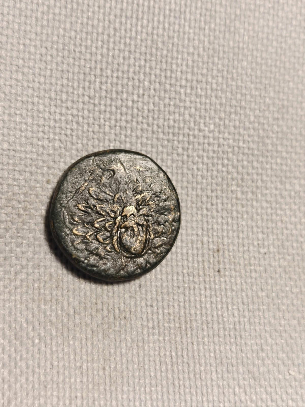 Greek Bronze Coin - Amisos Pontos 120-63 BC - Mithradates VI Eupator AEGIS Nike*