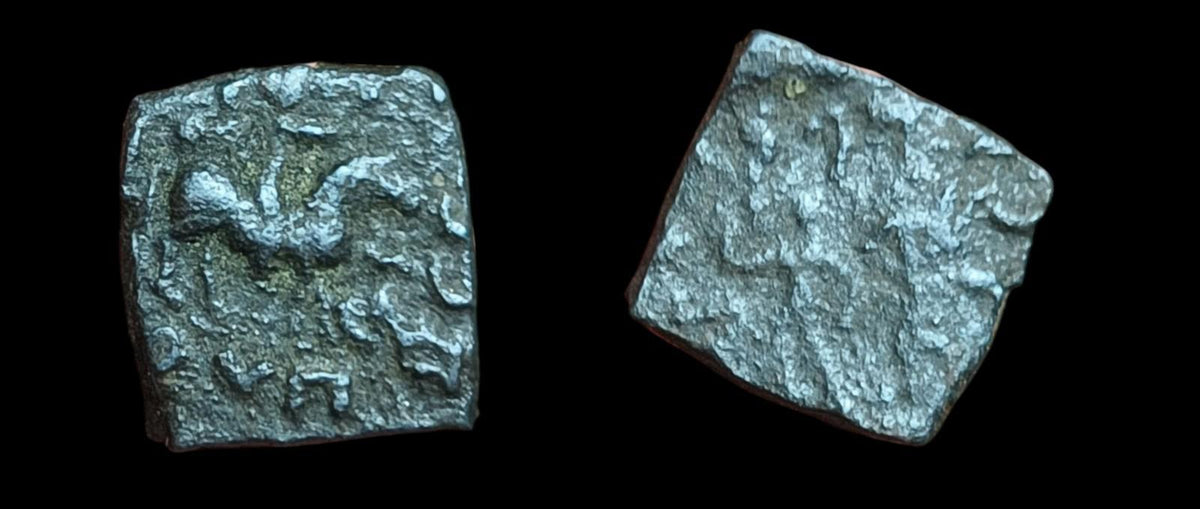 INDO-SKYTHIANS, Northern Satraps. Mujatria, circa 1-20 AD. AE