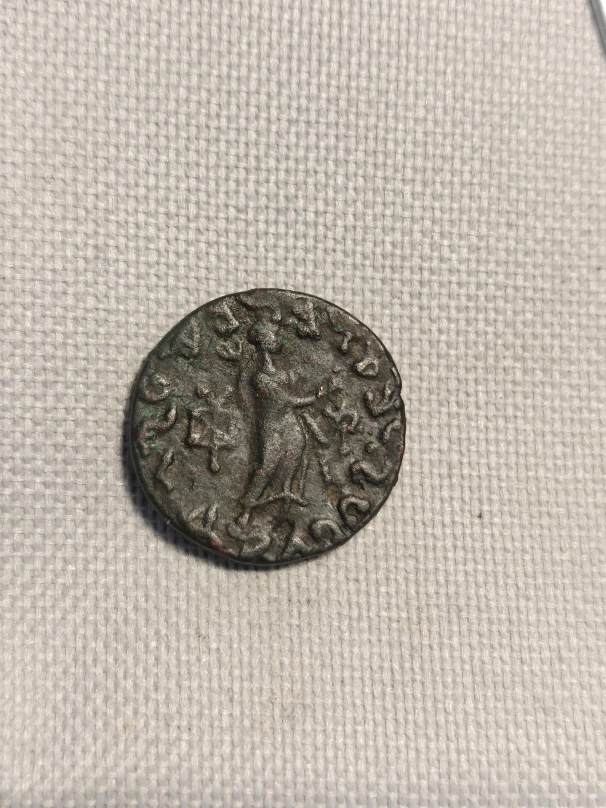 ROIS INDO-SCYTHES. Azès Ier. Vers 58-19 av. J.-C. Tétradrachme en billon.