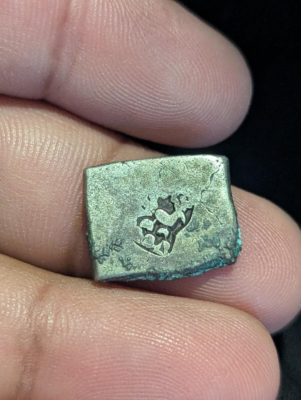 India ⭐ INDUS Valley Mayuriyan Punch ⭐ silver Coin 300 BC  Parrot