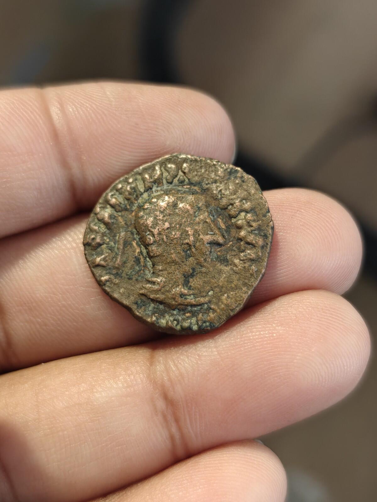 Excellent copper unit Kujula Kadphises 30-80 AD Kushan Coin
