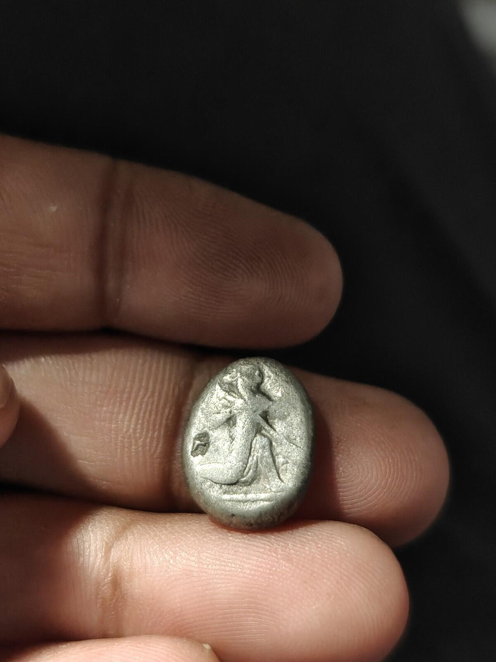 Sicle d'argent achéménide grec ancien 450-340 av. J.-C. Xerxès Artaxerx II- Darius Ier