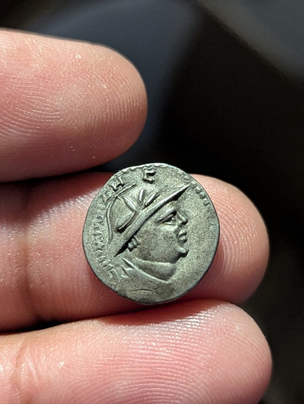 YUEZHI (YUEH-CHI): Sapadbizes, late 1st century BC. AR Drachm