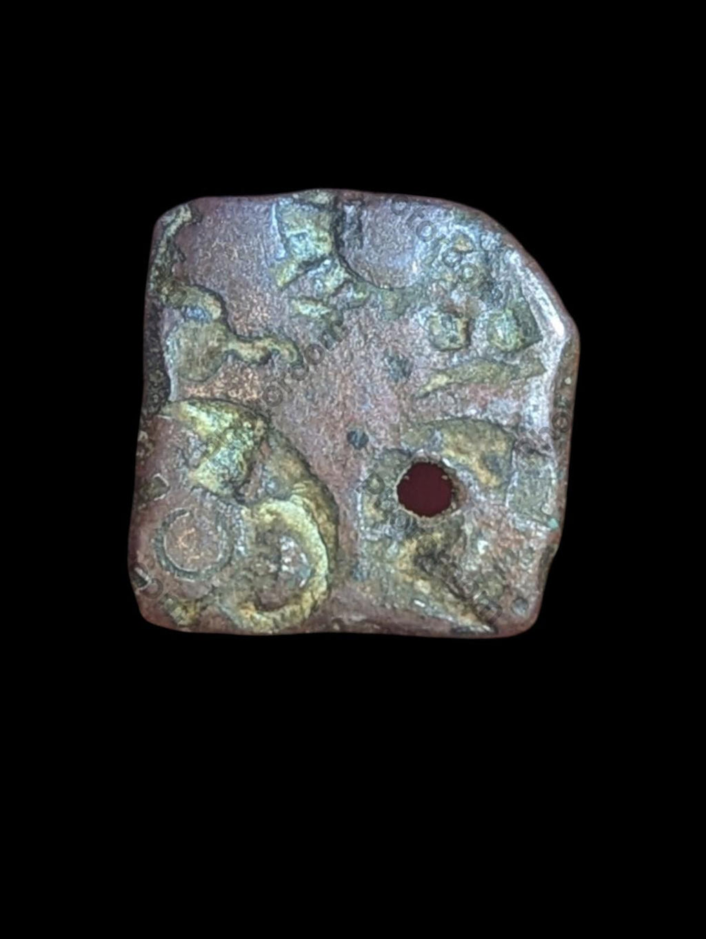 India⭐INDUS Valley Mayuriyan  Punch Copper⭐Ujjan Region Coin 300 BC Rare